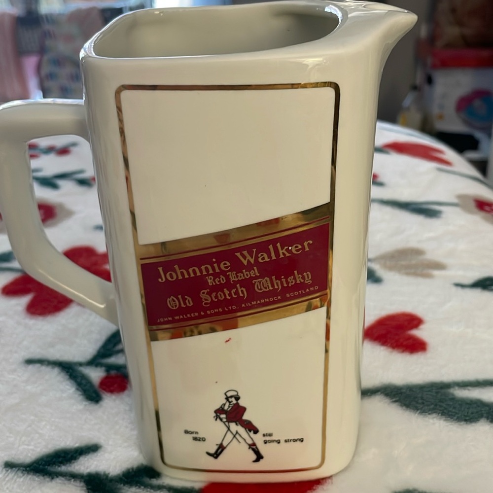 Johnnie Walker Pitcher.